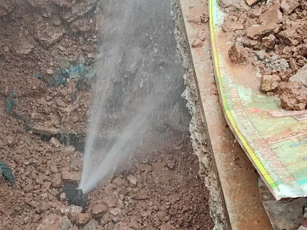 宁安地区消防水管漏水检测定点开挖